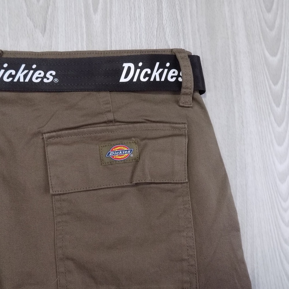 Dickies Mens Brown Cargo Pants Straight Leg Utility Workwear FPR50MR1 Size 30x30